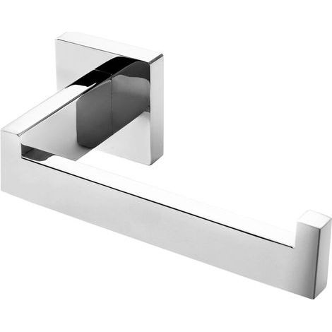Lntyq Porte Papier Toilette Acier Inoxydable Poli Argent, Support Mural Acier INOX, Rouleau Papier Toilette pour Salle De Bain et Cuisine (Carré), 167.55.5cm (1/5)