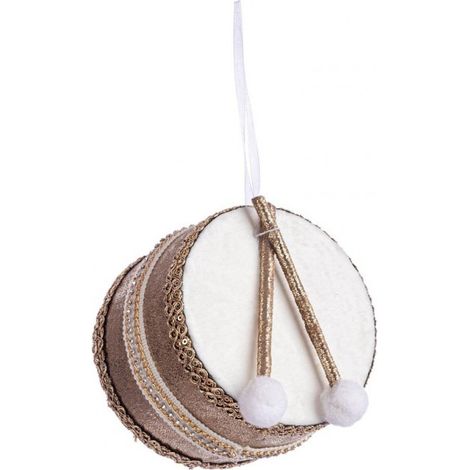4x Pendaglio Witney Tamburo Bianco
