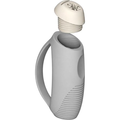 Posate in silicone adattive - Impugnatura stabile antiscivolo  Manico antiscivolo per facilitare la mobilità e supportare i pasti in ambienti come anziani, case di cura e ospedali. (1/4)