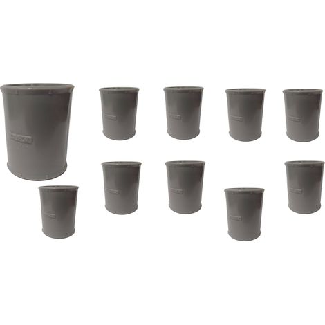 Manchon de plomberie à butée DN 40, lot de 10 unités (1/2)