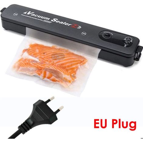 TTLIFE Machine Sous Vide Alimentaire, Appareil Sous Vide Alimentaire,Emballeur Sous Vide la Cuisine et la Conservation, Noir (1/4)