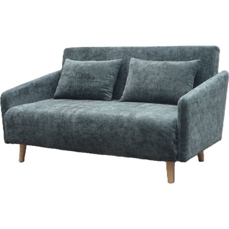 Divano letto milo a 2 posti, verde - Atmosphera créateur d'intérieur (1/5)