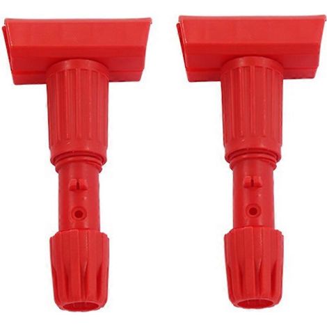 Pinces à balai, accessoires pour pinces à balai, pince à balai Tiger Clip Latch rouge (1/5)