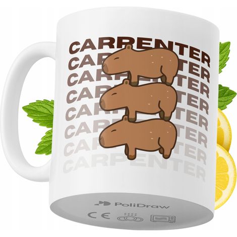Taza para carpintero. Divertida taza de café o té con diseño de texto humorístico. Taza ideal para cumpleaños, santos y días festivos. Taza premium para ocasiones especiales en casa, la oficina o el t (1/5)