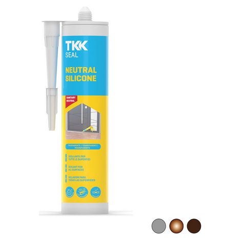 SILICONE SEAL NEUTRAL- 300 ml - Grigio- TKK- pezzi 1