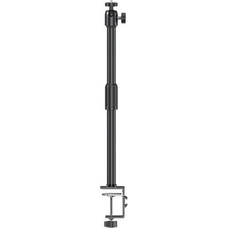 Projector Mount, Black Straight Tube Telescopic Bracket, Projection Stand, No Drilling, No Tracking Clip (1/5)