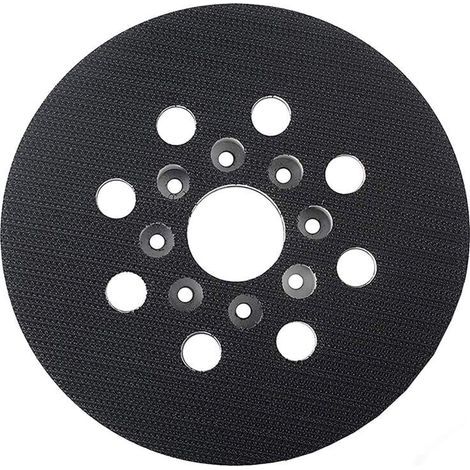 Disque de ponçage de 123 mm compatible avec Bosch PEX 220 A, GEX 125-1 AE, PEX 220 AE et Skil 7402/7490 (1 pièce) (1/5)