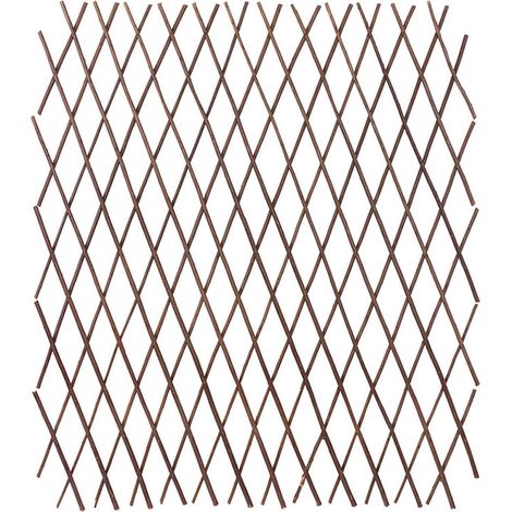 Clôture en Bois Extensible Treillis Plante en Osier Tuteur Support pour (1/5)