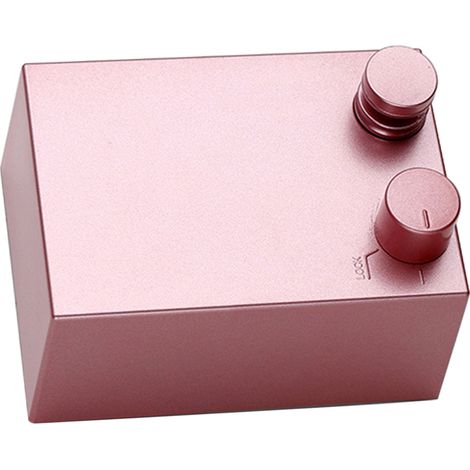 Corde à linge rétractable en acier inoxydable rose de 4,2 m, sans perçage, idéale pour la maison et le balcon. (1/5)