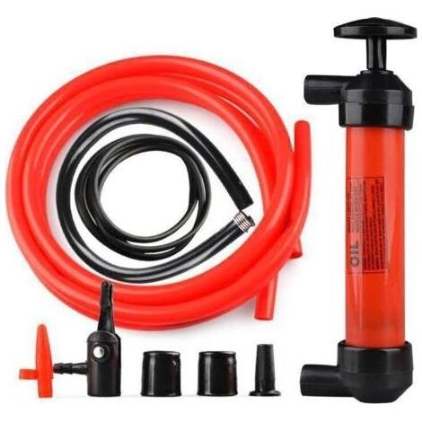ALLIANDISPompe à Huile, Pompe a Eau Manuelle Carburant, Pompe Siphon, Pompe de Transfert Carburant pour Bateau Gasoil Essence Diesel Eau Huile Liquide, Pompe Air (1/5)