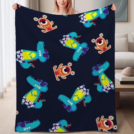 Couverture de lit en polaire, microfibre douce et confortable légères toutes saisons, décoration de chambre à coucher, cadeau pour femmes et hommes, 6080 pouces (1/4)