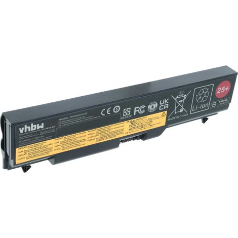vhbw Akku Ersatz für Lenovo FRU 42T4793, FRU 42T4795, FRU 42T4755, FRU 42T4791, FRU 42T4751, FRU 42T4753 für Notebook (5200 mAh, 10,8 V, Li-Ion) (1/5)