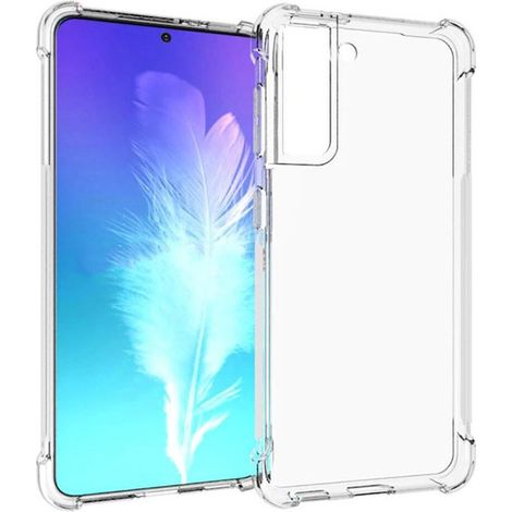 Coque arrière souple antichoc transparente pour Samsung Galaxy S22 - Étui de protection