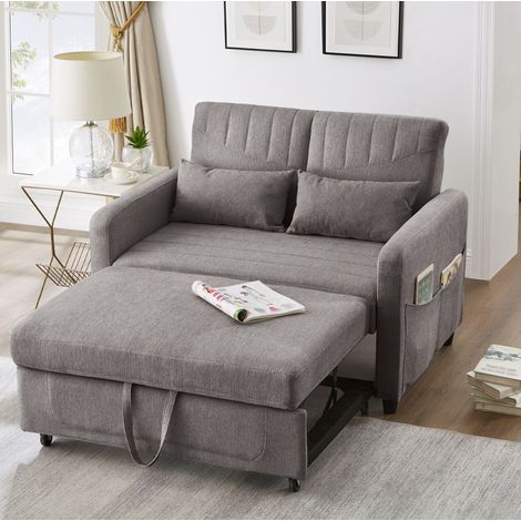 Divano letto 2 posti estraibile reclinabile OKMYHOME (1/5)