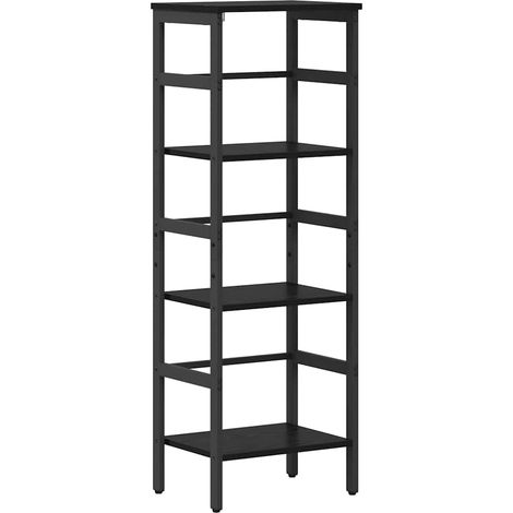 Maison Exclusive - Bücherregal Schwarz Eichen-Optik 40 x 29,5 x 1