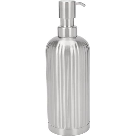 Dispenser di sapone in acciaio inox facile da pulire, ideale per la decorazione della casa e come dispenser universale per il bagno. (1/5)