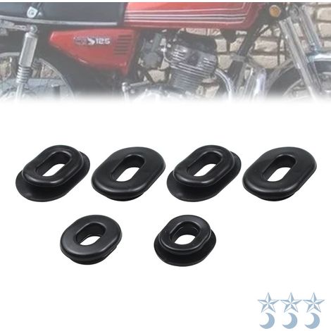 Motorcycle side covers, fuel tank side covers, cylinder head cover rubber pads, shock absorbers, CG125 side cover rubber. (1/5)