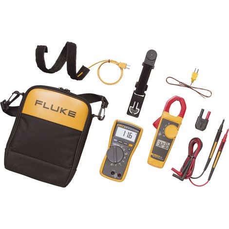 Fluke 116/323 Hand-Multimeter, Stromzange  digital LoZ CAT III 600 V Anzeige (Counts): 6000
