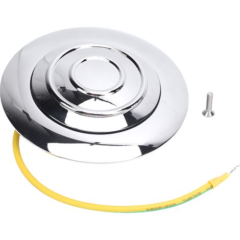 Bouton de klaxon de volant en aluminium 121806A Banjo grand poli pour roues à 9 boulons