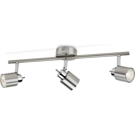 Philips Plafonnier Ajustable Chrome Trois Spots GU10 (1/5)