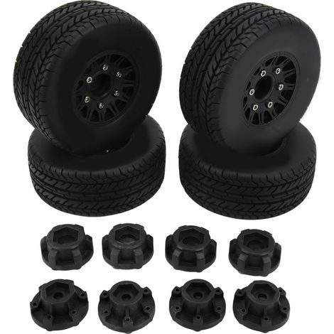 RC Short Course Truck Reifen mit Felgen und Sechskantadapter für ARRMA, verstärkte Dämpfung 1/10 (1/5)