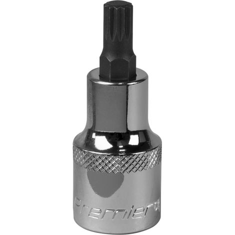 Sealey SBS013 Premier Spline Socket Bit 1/2""Sq Drive M8