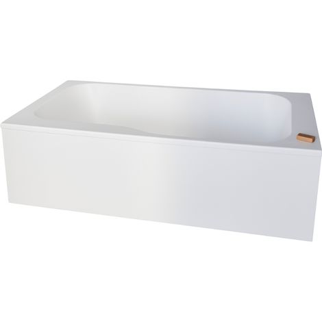 Pack bañera bañera ducha 170 x 90 JACOB DELAFON Malice versión derecha + delantal en hornacina
