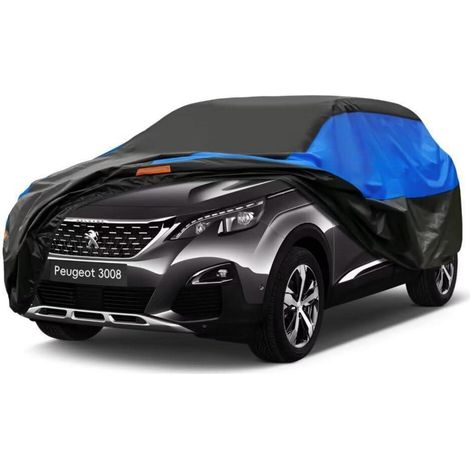 Bâche auto imperméable respirante pour Peugeot 3008 (2009-2024) protection toutes saisons (1/5)