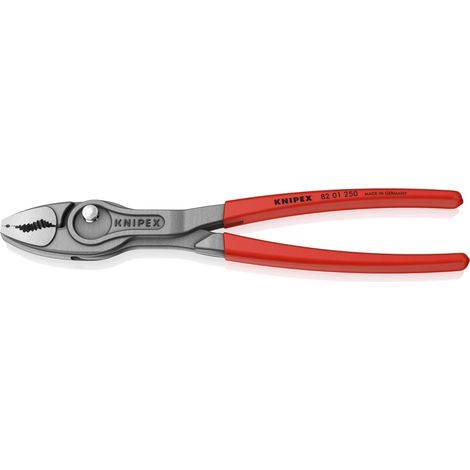 PINCE DE PRÉHENSION FRONTALE ET LATÉRALE gaines PVC anti-dérapantes 250 mm, 82 01 250 (1/5)