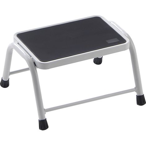 eurokraft basic, Escabeau en tôle d'acier, charge max 150 kg,