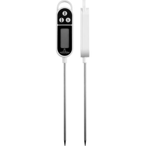 Termometro per cucina elettronico borghese in acciaio inox (1/2)