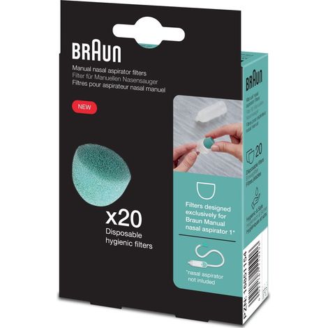 Braun Filtro di ricambio per aspiratore nasale BNF020EU BNF020EU (1/4)