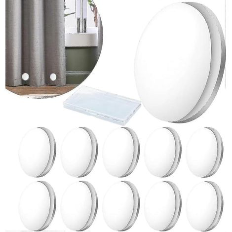 Lot de 10 poids magnétiques pour rideaux de douche, lest de (1/5)
