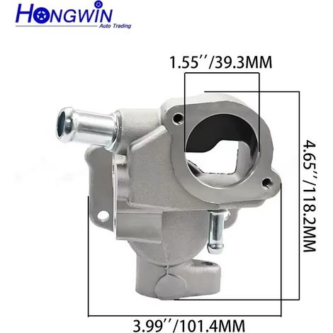 Convient aux boîtiers de thermostat Chevrolet 96666224 96317980 (1/4)