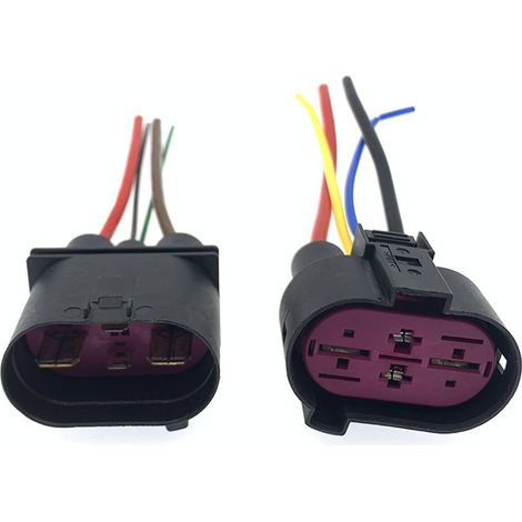 1J09062341 Domestic J0906444 Car Electric Fan Plug DJ7042Y-6.3/9.5-11/21 (1/5)