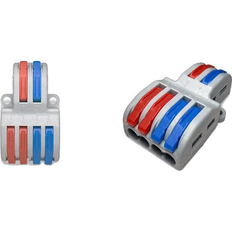 Conector de cable, bloque de terminales de crimpado enchufable, compatibilidad versátil, SQL-42, 10PCS-d (1/2)