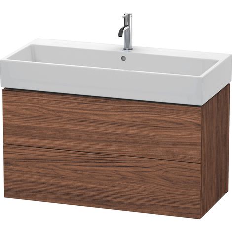 Duravit L-Cube mueble bajo lavabo suspendido, 2 cajones,