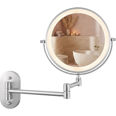 MIRROR REA GLOW CHROME LED