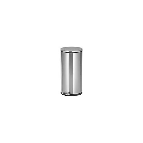 EKO  Cestino a pedale in acciaio inox  rotondo  capacità 20 l (1/4)