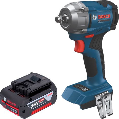 Visseuse à chocs sans fil Bosch GDS 18V-350 Professional 18 V, 350 Nm, 1/2", sans balais + 1 batterie 4,0 Ah - sans chargeur (1/5)