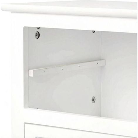 Table d'appoint / meuble à tiroirs / table de chevet de style moderne (table d'appoint uniquement). (1/5)