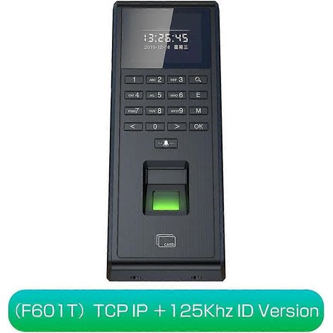 Clavier biométrique d'empreintes digitales TCP/IP F601T TCP/IP 125 kHz pour systèmes de contrôle d'accès et de présence 1000 utilisateurs en intérieur (1/5)