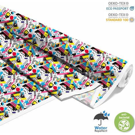 TESSUTI DECORATIVI PER ESTERNI OXFORD - Motivo Geometrico I DX3551 (1/5)