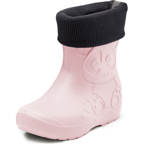 Ladeheid Bottes de Pluie Thermiques Légères pour Enfants Doublées LA-CA-249 (Rose poudré, 22/23 EU)