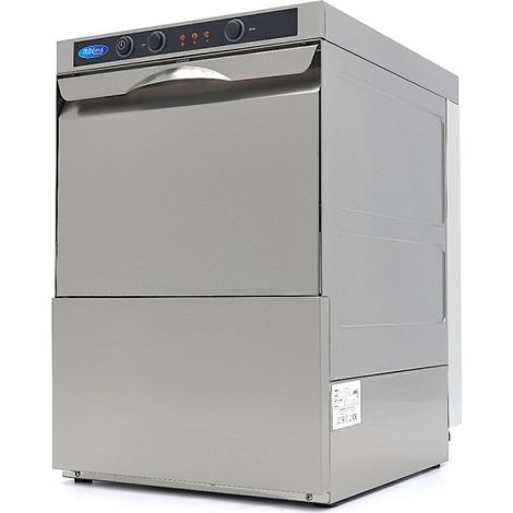 Lave-verres professionnel silencieux 35x35cm - Pompe de rinçage - Économie d'eau - Maxima (1/5)