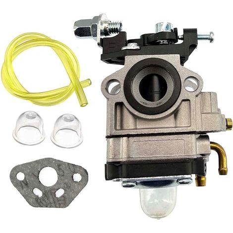 Kit Carburateur Pour Débroussailleuse Scheppach MFH3300-4P, Sunseeker SK-C33/SS Avec Tuyau,ML-11 TL23 TL26 TU26, 34 36F carburateur WYJ 138 WYK 186