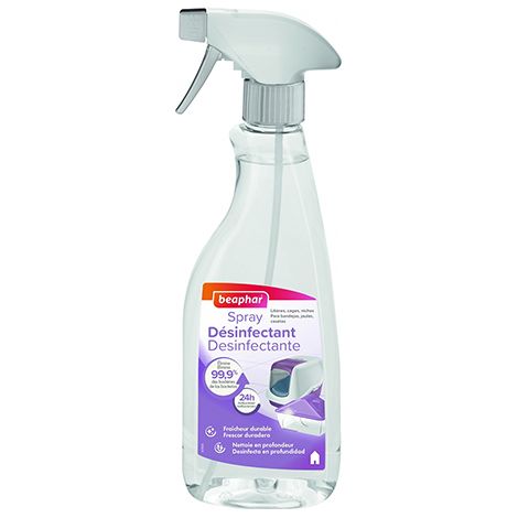 Beaphar Spray Desinfektionsmittel mit Haustieren, 500 ml