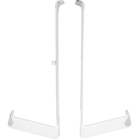 Support pour ordinateur portable en alliage d'aluminium argenté, pliable, hauteur réglable, dissipation de la chaleur, support de bureau pour tablette. (1/5)