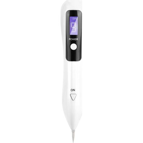 Lápiz óptico LCD portátil para aclarar pecas y tatuajes, dispositivo para el cuidado de la piel, blanco
