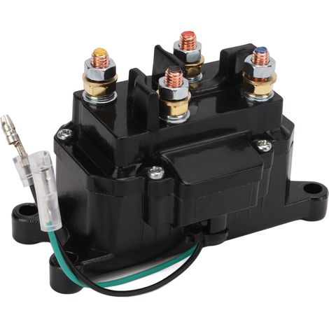 Elektrisches Seilwindenrelais mit Daumenschalter 63070 für Jeep UTV ATV Pickup (1/5)